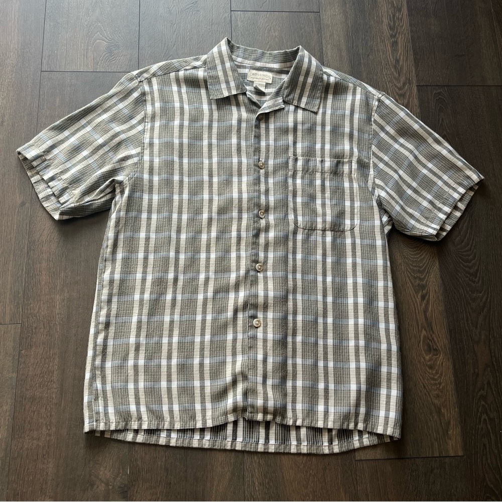 Crossings Plaid Button Down Shirt